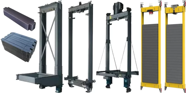 Elevator Frame and Weight