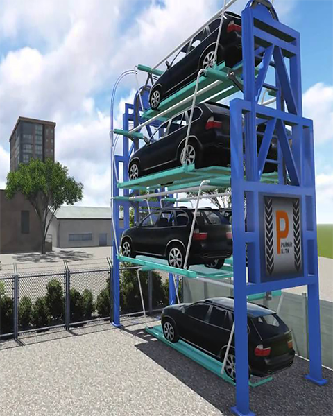  Vertical Rotary Parking 