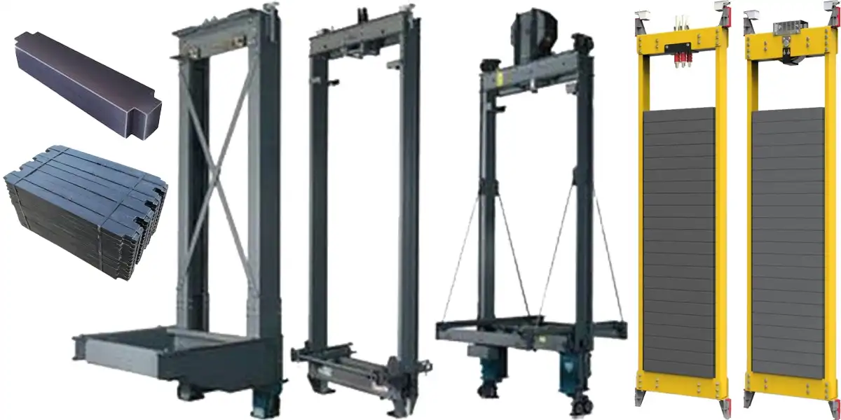 Elevator Car Frame and Counterweight UAE – Gulf Tech Elevators