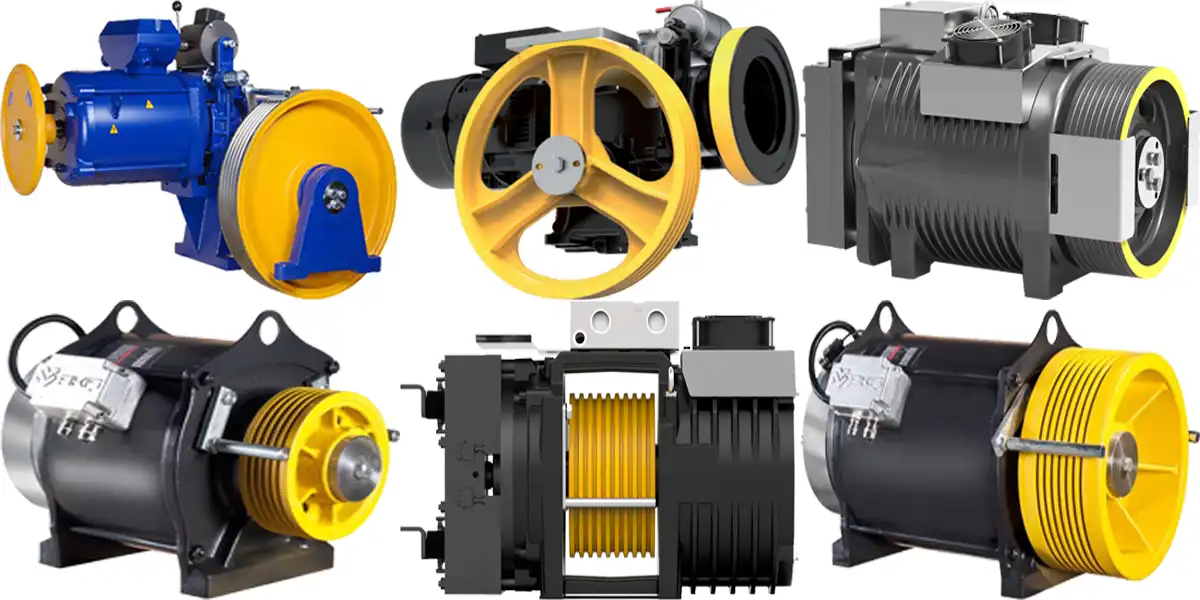 Elevator Machine UAE – Gearless & Geared – Gulf Tech Elevators