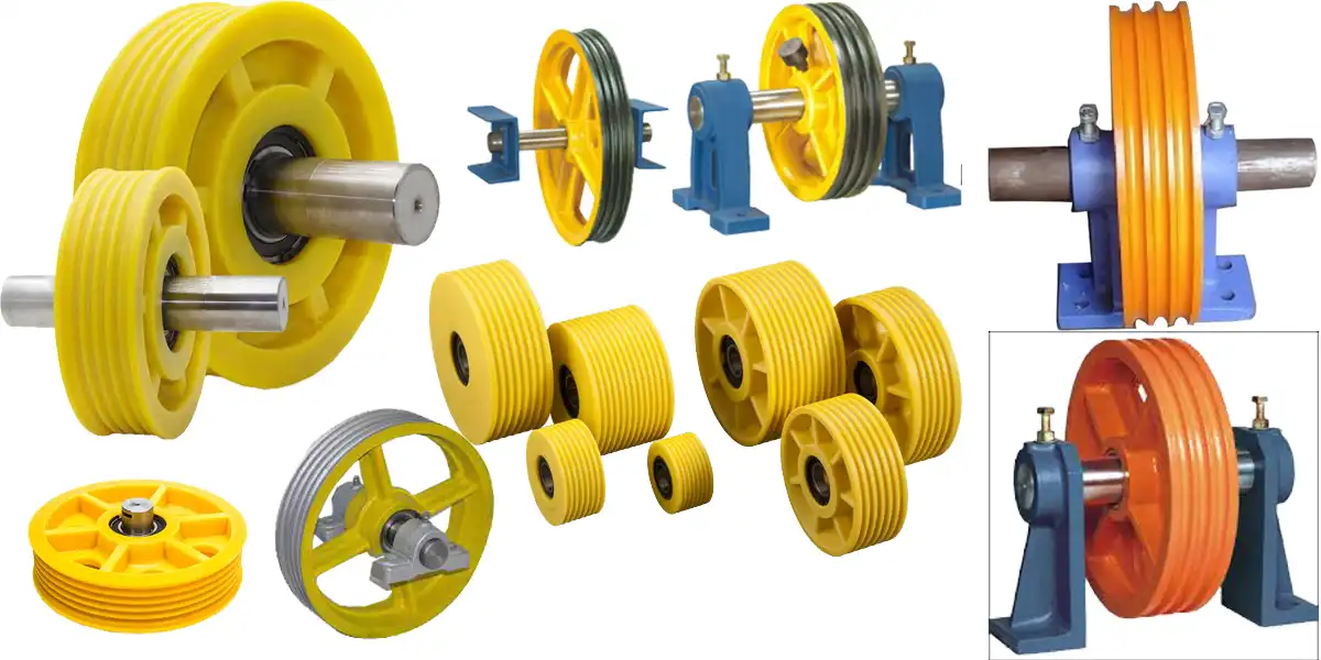 Elevator Tension Pulley UAE – Gulf Tech Elevators