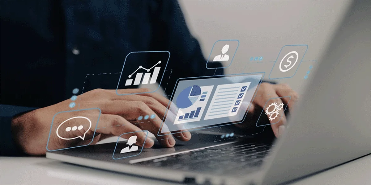 Modern skyscrapers and elevator installations representing Gulf Tech Elevators