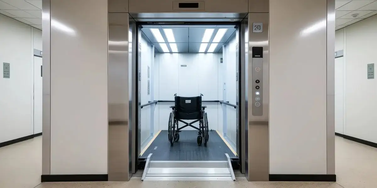 Emergency hospital elevator for quick patient access in UAE