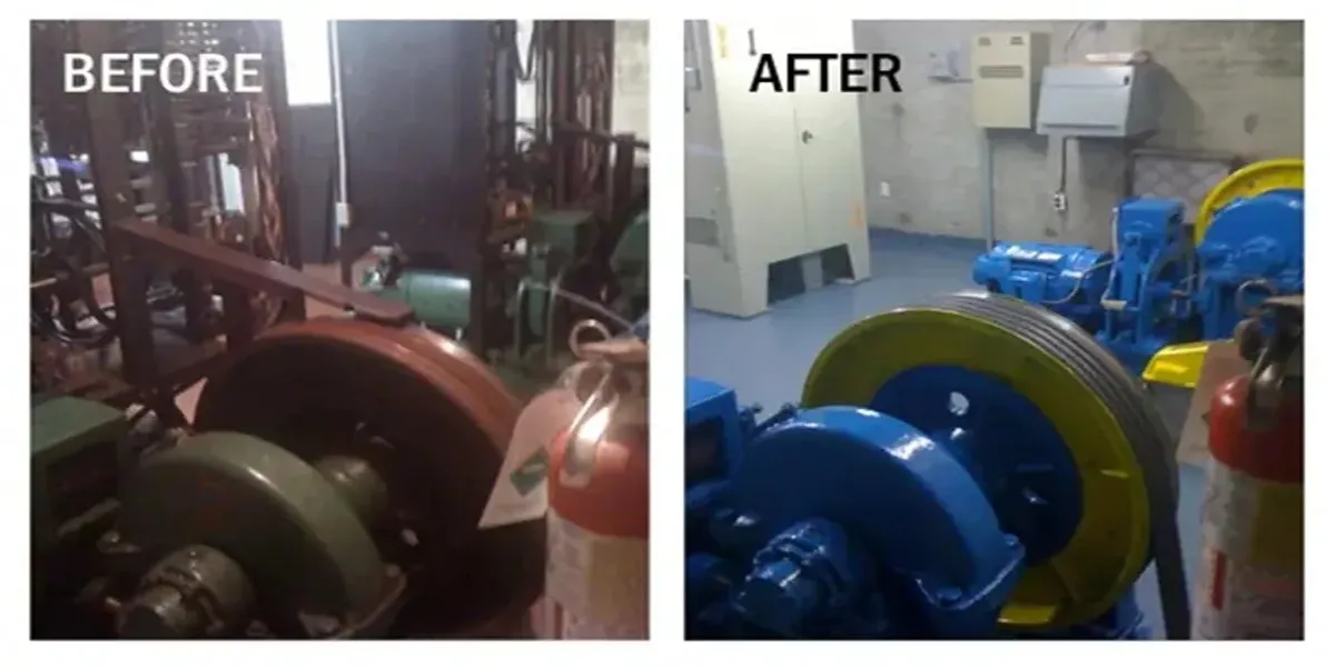 Modern COP/LOP fixtures with braille and announcements