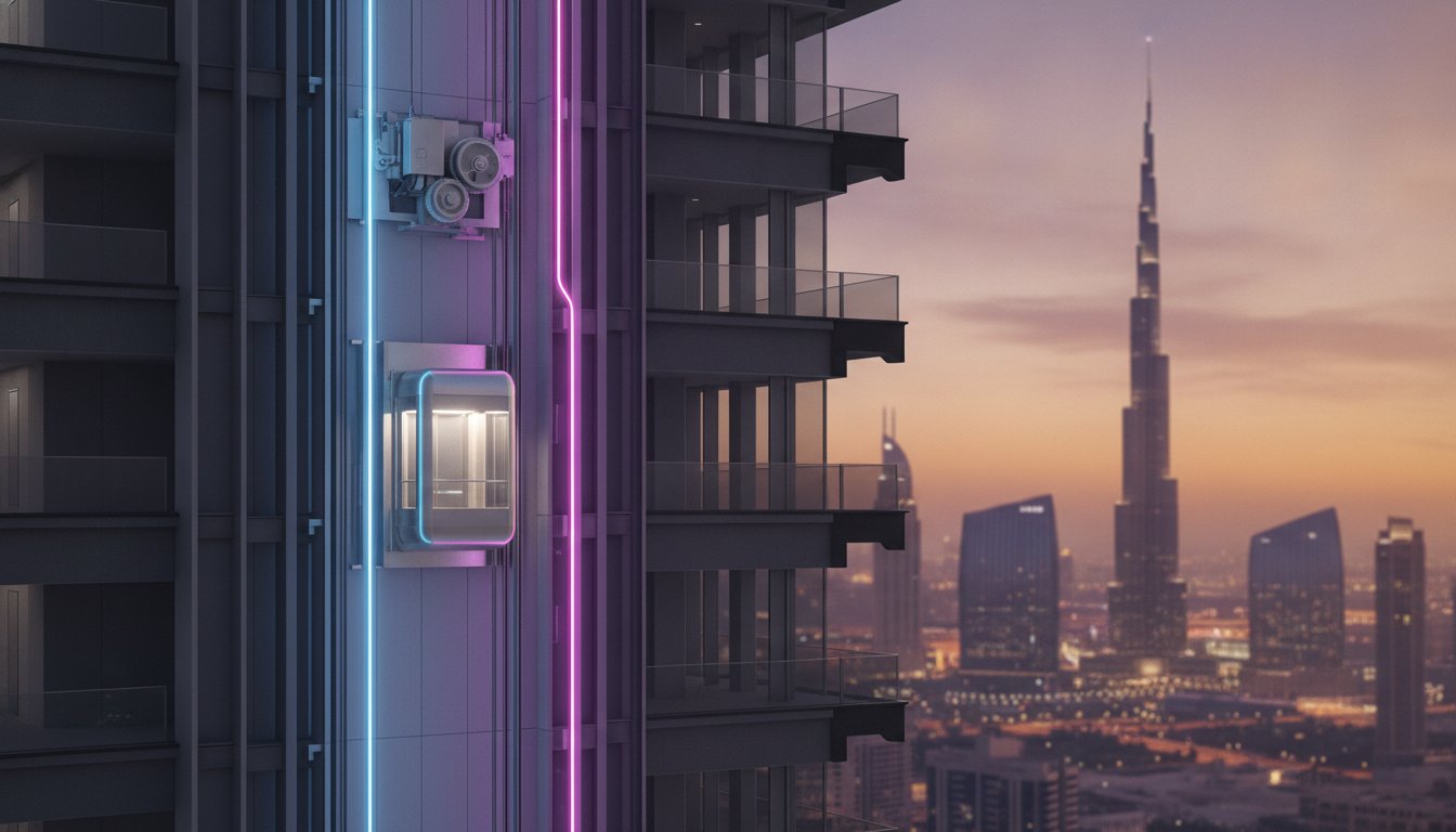 Machine Roomless Elevators in the UAE: The Definitive Engineering Guide (2026)